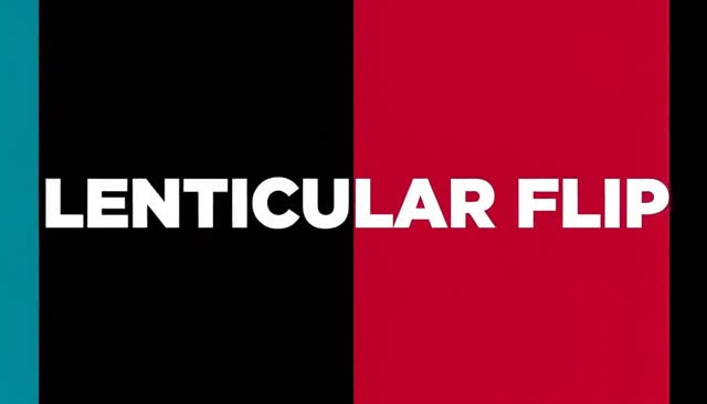 70 LENTICULAR FLIP: cambio lenticular