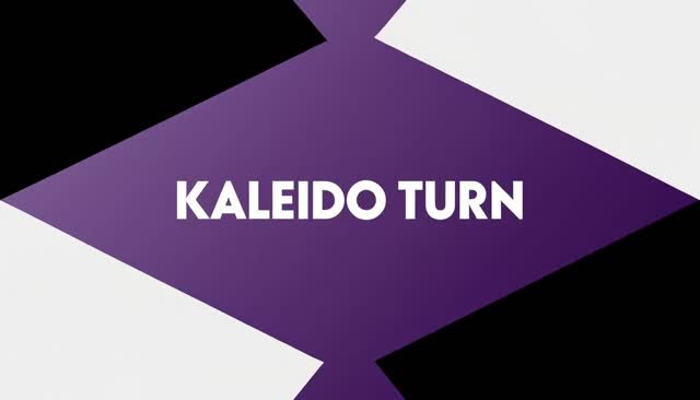 54 KALEIDO TURN: rotación de caleidoscopio