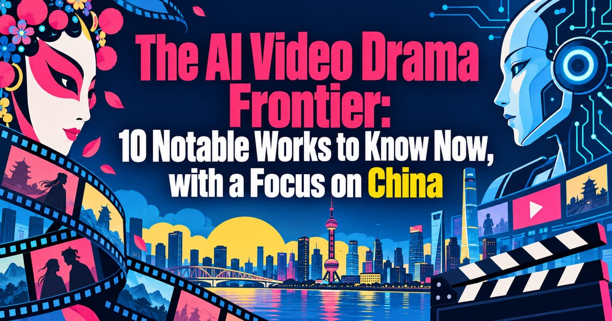 La vanguardia de los dramas de vídeo con IA: 10 obras imprescindibles, con China como eje