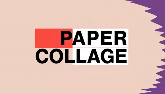 25 PAPER COLLAGE: collage de papel