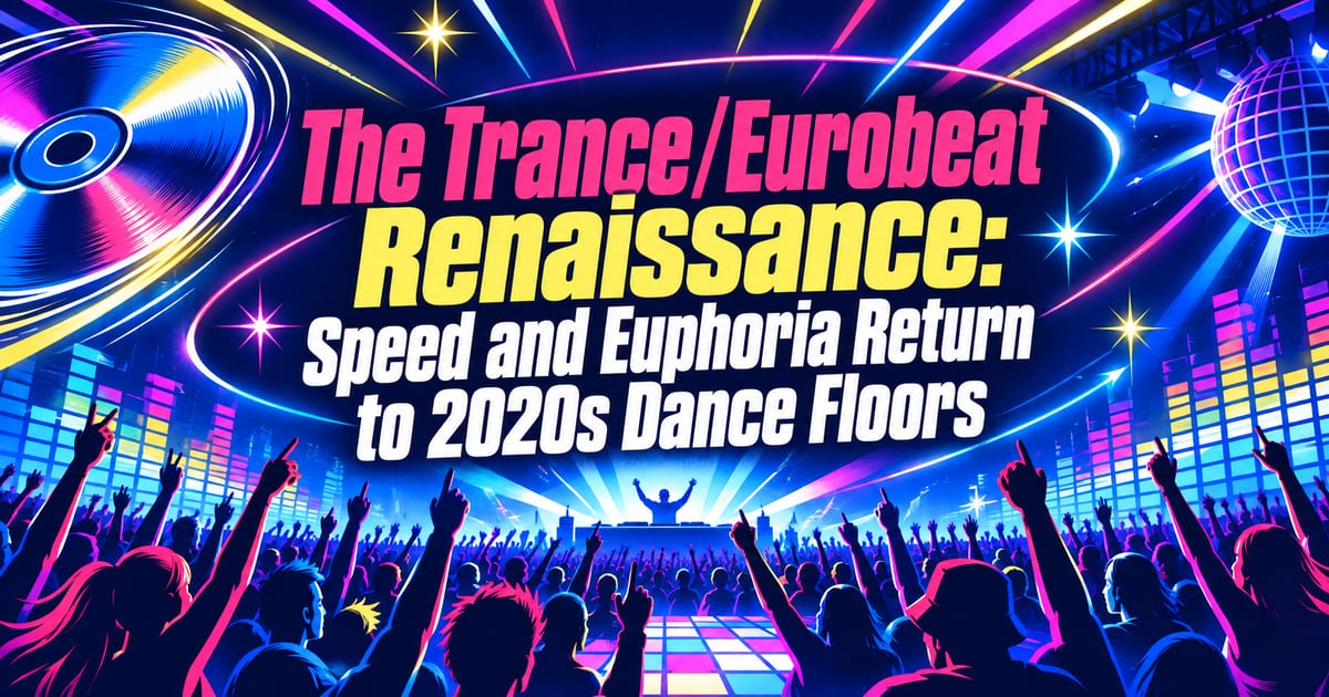Renacimiento del trance/eurobeat: la velocidad y la euforia han vuelto a las pistas de los años 2020